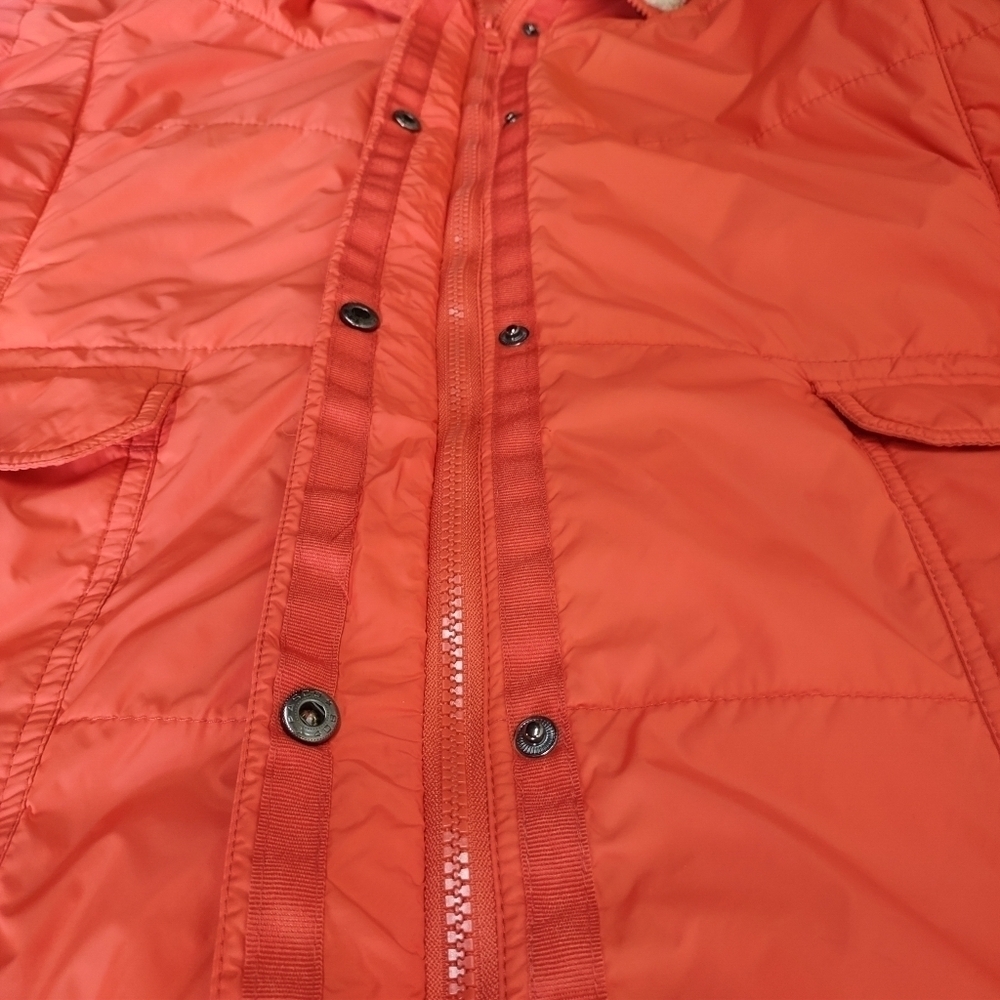 Weather Solutions Women's Jacket Orange Insulated Size 1X - Picture 10 of 12